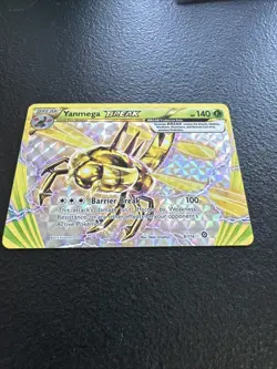 Pokemon TCG Yanmega BREAK Steam Siege 8/114 - Image 2
