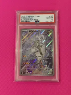 Pokemon TCG N's Reshiram Card Journey Together 167/159 PSA 10 - Image 1