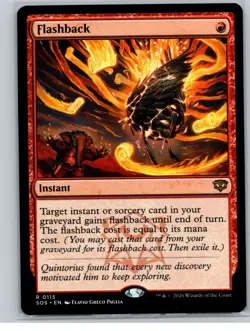 MTG - Secrets of Strixhaven #115 Flashback - Rare - Image 1