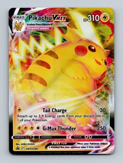 Pokemon Pikachu VMAX Promo SWSH286 English NM - Image 1