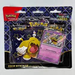 Paldean Fates Tech Sticker Blister Pokemon TCG Scarlet & Violet New Sealed - Image 1