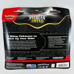 Paldean Fates Tech Sticker Blister Pokemon TCG Scarlet & Violet New Sealed - Image 2