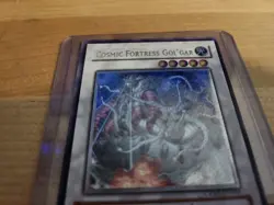 Yu-Gi-Oh! Cosmic Fortress Gol'Gar (UTR) CRMS-EN044 Exaclty as Seen Unlimited - Image 2