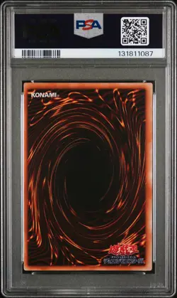 1999 YU-GI-OH! JPN PROMO TOKYO DOME TOURNAMENT TRI-HORNED DRAGON PSA 9 - Image 2