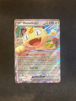 Meowth ex 062/088 POR Perfect Order Pokemon card mint ultra rare - Image 1