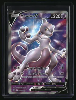 SWSH: Sword & Shield Promo Cards #SWSH229 Mewtwo V - Image 1