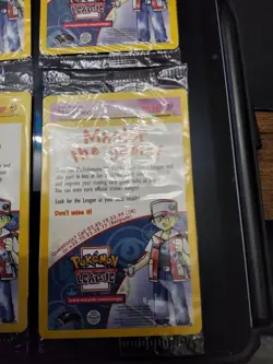 1999 Pokemon First Movie Set x4 Vintage Sealed WB Black Star Promo Cards 2 - Image 5