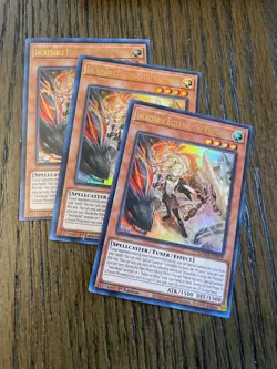 YUGIOH - INCREDIBLE ECCLESIA THE VIRTUOUS X3 - ULTRA RARE - MAMA - 1ST ED - NM - Image 1