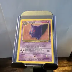 The Pokemon Company Gengar 20/62 Fossil Rare Regular Unlimited Pokemon Card - Image 1