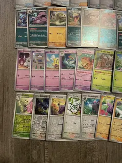 Pokemon TCG Scarlet & Violet Base SV01 Card Lot - 49 Cards NM - No Duplicates - Image 4