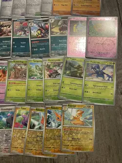 Pokemon TCG Scarlet & Violet Base SV01 Card Lot - 49 Cards NM - No Duplicates - Image 5