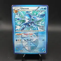 Pokemon TCG Glaceon Plasma Freeze 23/116 Regular Rare Card - Image 1