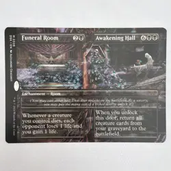 MTG Magic the Gathering Funeral Room Awakening Hall Borderless Non Foil - Image 1