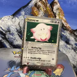 Chansey ex - 96/109 Pokemon Ruby and Sapphire - Holo LP+ ✨ - Image 2