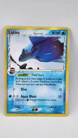 Latios - 012/110 (Delta Species) Holo Rare Holo Holon Phantoms 12/110 Pokemon - Image 1