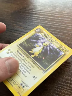 Ampharos 1/111 Neo Genesis Unlimited WOTC Holo Pokemon TCG - Image 4