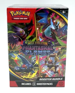 Pokemon TCG: Mega Evolution-Phantasmal Flames Booster Bundle -New/Factory Sealed - Image 1