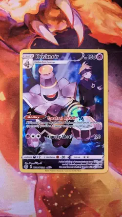 Pokemon TCG Dusknoir Sword & Shield: Brilliant Stars TG06/TG30 Holo Secret Rare - Image 2