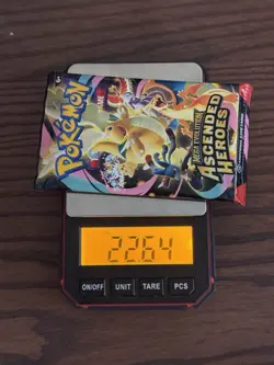 VERY HEAVY! 22.64g Pokemon TCG Ascended Heroes Booster Pack (SEALED) - Image 1