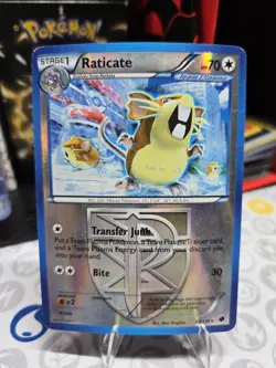 Pokemon TCG - (Team Plasma) Raticate 88/116 Plasma Freeze Reverse Holo - MP - Image 1