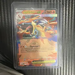 Pokemon TCG Mega Charizard Y EX Promo Holo 360 HP Explosion Y 030 - Image 1