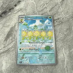 Pokemon Sunflora Scarlet & Violet-Twilight Masquerade 169/167 Holo Illustration - Image 3