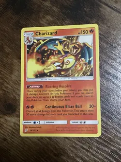 Charizard 14/181 Team Up NM Rare (Non-Holo) Pokemon Card - Image 4