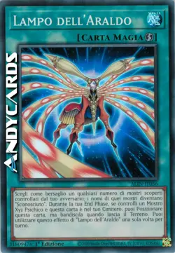LAMPO DELL'ARALDO • (Flash Of Heraldry) • Super R • ALIN IT056 • 1Ed • Yugioh! - Image 1