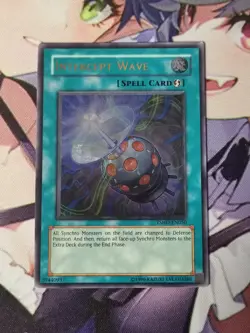 Yu-gi-oh Intercept Wave TSHD-EN050 Ultimate Rare LP - Image 1