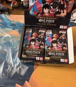*BOX FRESH* OP-09 Emperors In The New World One Piece English Booster Packs X1 - Image 1