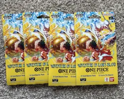 4 - One Piece TCG OP-15 Adventure on Kami's Island Sleeved Booster Packs English - Image 1