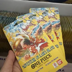 10x One Piece OP15 EB04 Adventure on Kami’s Island Sleeved Booster Packs - Image 1