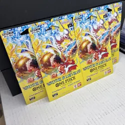 One Piece OP15 Adventure On Kami’s Island Sleeved Pack LOT Of 5 Packs NEW SEALED - Image 2