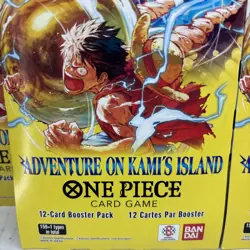 One Piece OP15 Adventure On Kami’s Island Sleeved Pack LOT Of 5 Packs NEW SEALED - Image 5