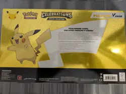 Pokemon Pikachu v TCG Celebrations 25th Anniversary Union Collection Box Sealed - Image 2