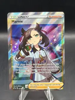 Marnie SWSH121 SWSH: Sword & Shield Promo Cards Holo [OC] Miscut - Image 1