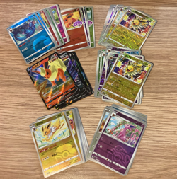 Pokemon Chinese 151 Gem vol 2 Near Complete Set Card Holo Reverse Eevee Umbreon - Image 1