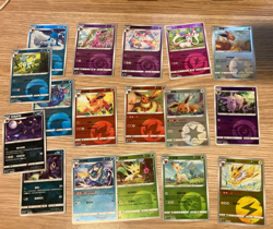 Pokemon Chinese 151 Gem vol 2 Near Complete Set Card Holo Reverse Eevee Umbreon - Image 2