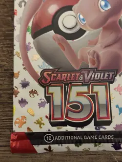 Pokemon TCG Pack Sealed Booster Scarlet Violet 151 10 Cards Mew - Image 5