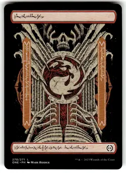 Mountain (270) - Full Art Phyrexia: All Will Be One Regular MTG - Image 1