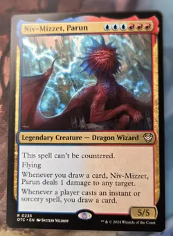 Niv-Mizzet, Parun | Commander: Outlaws of Thunder Junction OTC | R0235 NM MTG - Image 1