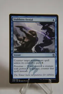 Stubborn Denial 56 Khans of Tarkir LP English 888 - Image 1