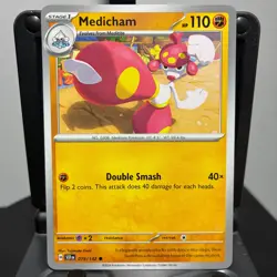 Medicham - 079/142 - Pokemon Stellar Crown 2024 - Common Card NM - Image 1