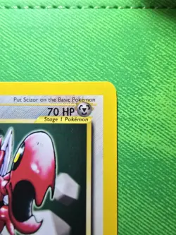2000 POKEMON TCG WOTC BLACK STAR PROMO 33 SCIZOR NEAR MINT - Image 3