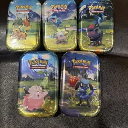 Pokemon TCG Ascended Heroes Mini Tin - New & Sealed x5 1- Each 5 Tins Unopened - Image 1