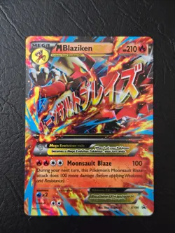 Pokemon TCG Mega-Blaziken EX XY XY86 Holo Promo - Image 1