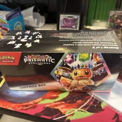 Pokemon TCG Prismatic Evolutions Surprise Box New and Factory Sealed - Image 1