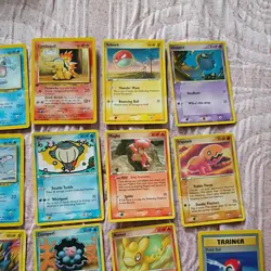Vintage Pokemon TCG lot 1st edition x6 random sets vintage only heavy play 28x - Image 3
