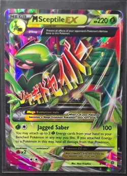 M Sceptile EX 8/98 Ancient Origins Ultra Rare Pokemon 2015 - Image 1