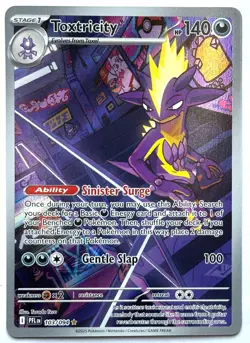 Toxtricity 103/094 - Pokemon TCG - Phantasmal Flames Illustration Rare Holo - Image 1